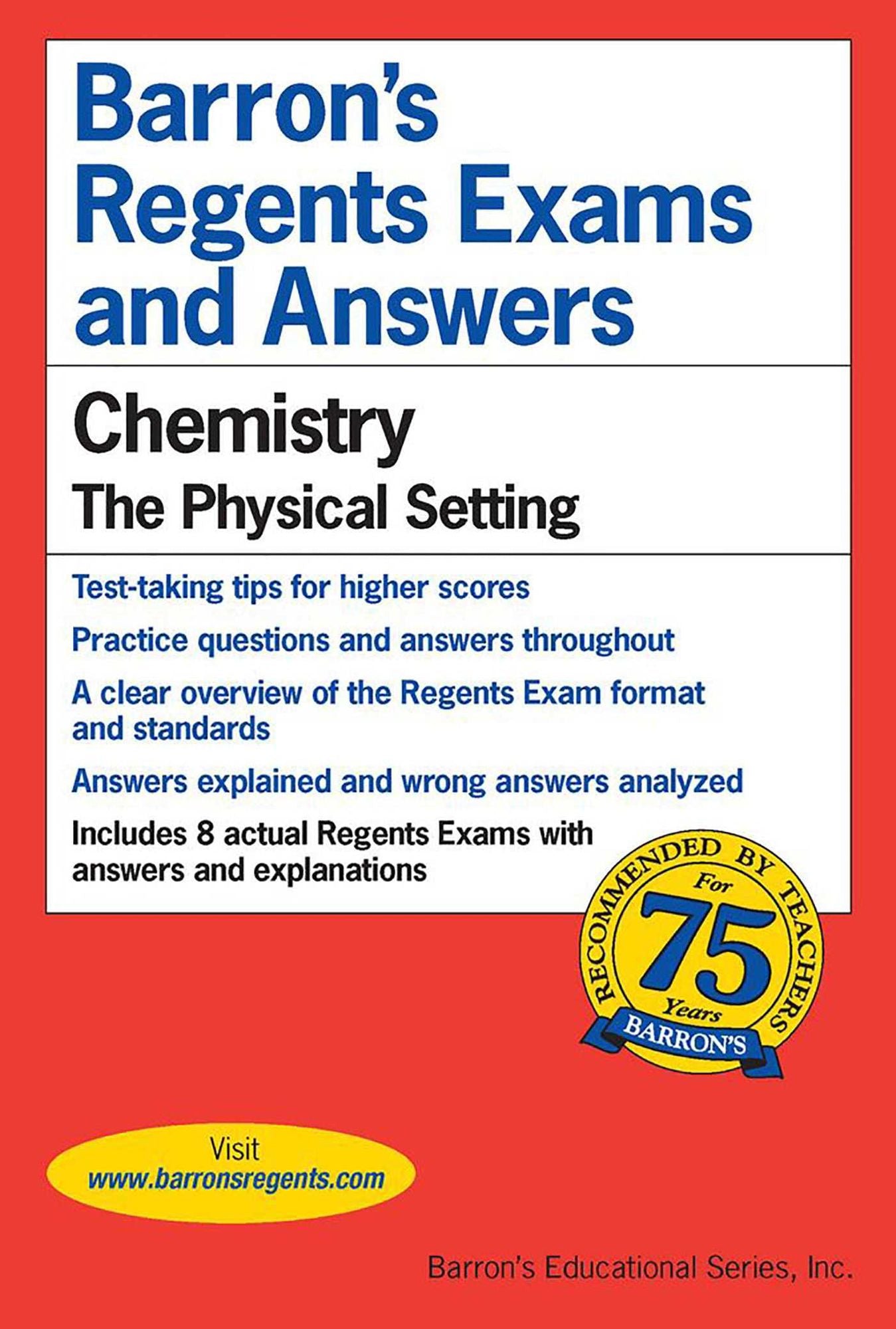 Regents Exams and Answers: Chemistry