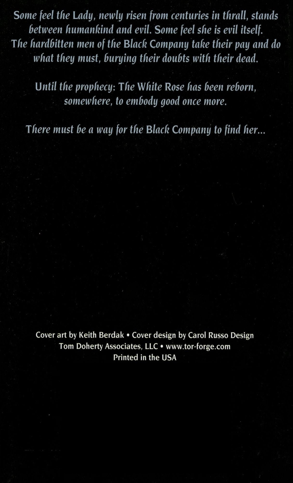 The Black Company (Books of the North Series #1)