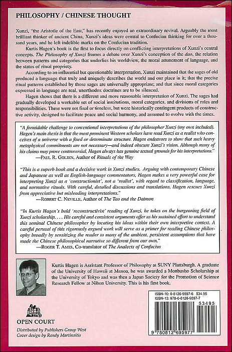 Philosophy of Xunzi: A Reconstruction