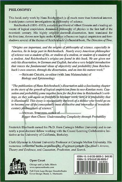 The Concept of Probability in the Mathematical Representation of Reality (Full Circle Series, Volume 3)