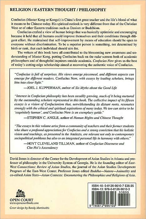 Confucius Now: Contemporary Encounters with the Analects