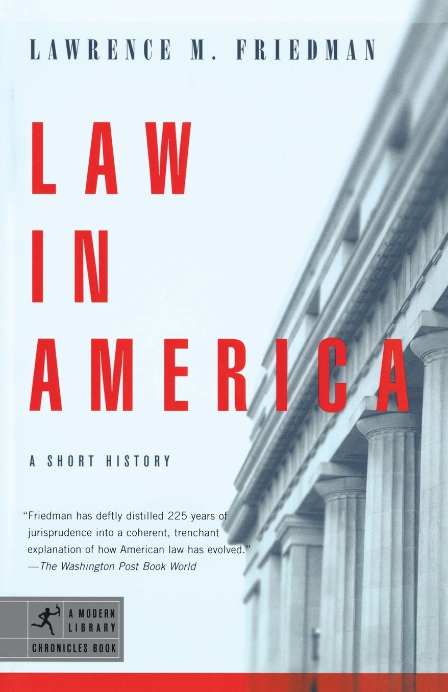 Law in America: A Short History