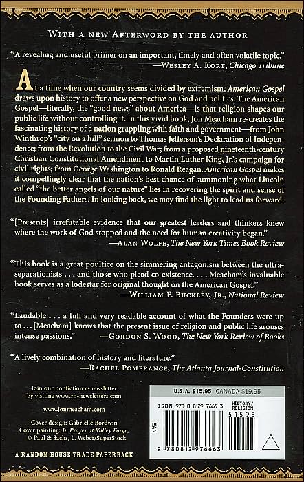 American Gospel: God, the Founding Fathers, and the Making of a Nation
