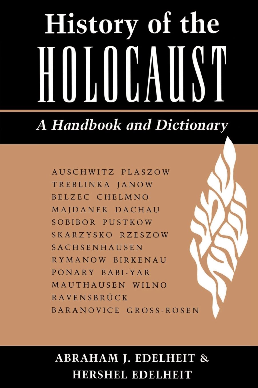 History Of The Holocaust: A Handbook And Dictionary