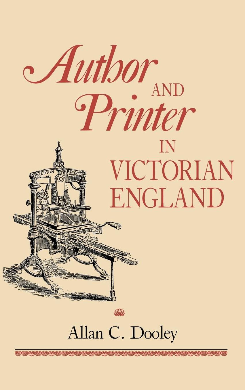 Author and Printer in Victorian England