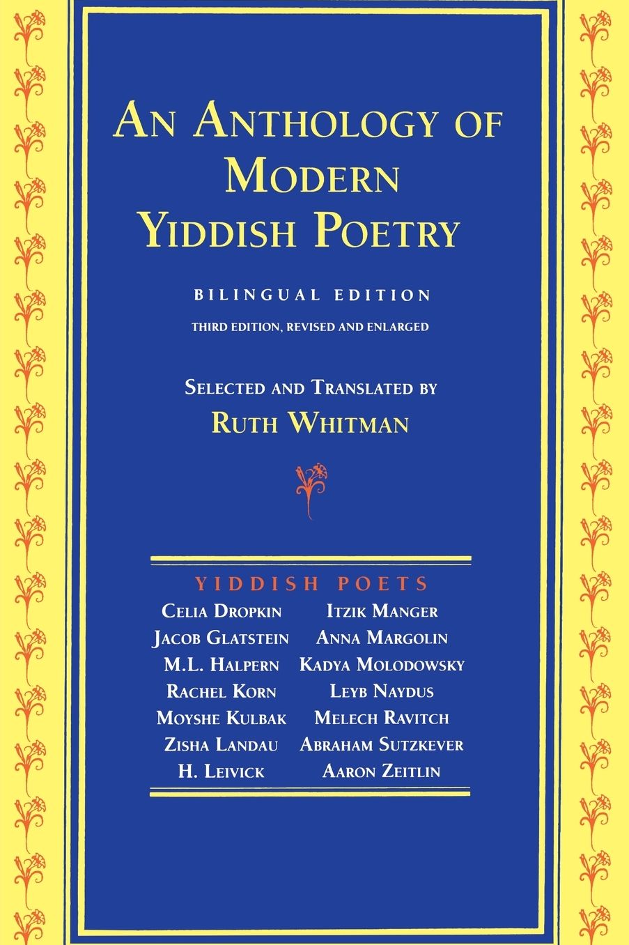 An Anthology of Modern Yiddish Poetry: Bilingual Edition