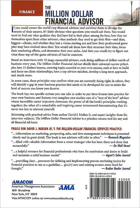 The Million-Dollar Financial Advisor: Powerful Lessons and Proven Strategies from Top Producers