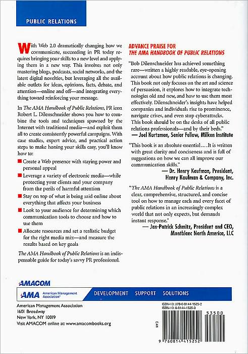 The AMA Handbook of Public Relations