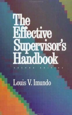 Effective Supervisor's Handbook