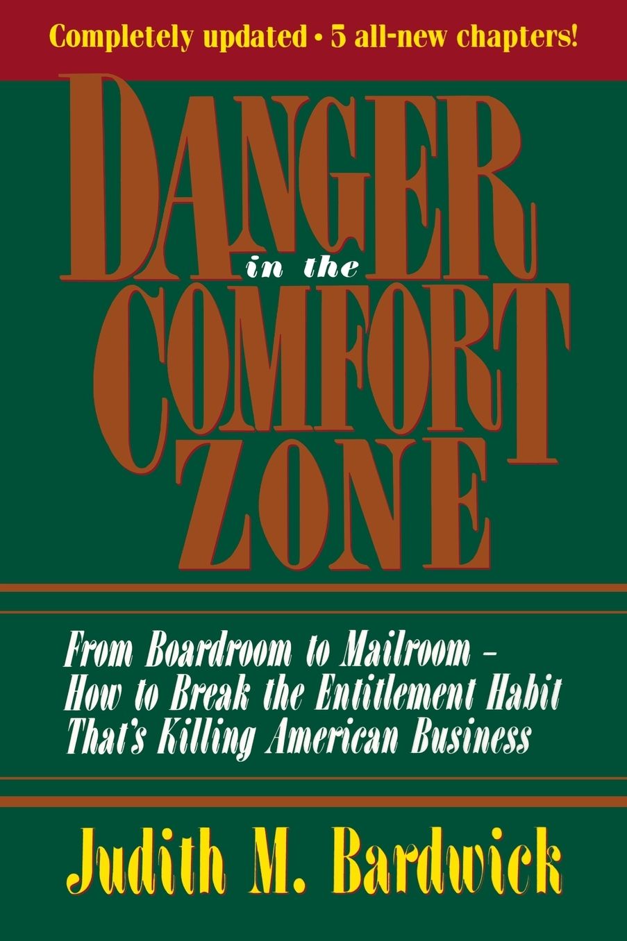 Danger In The Comfort Zone