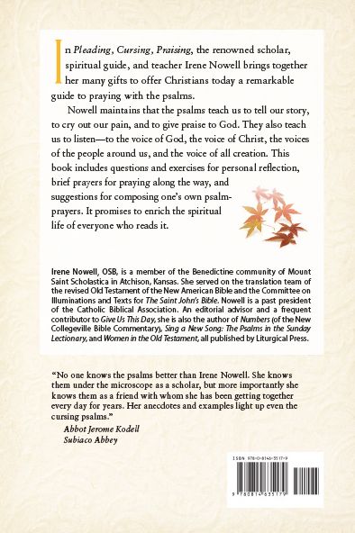 Pleading, Cursing, Praising: Conversing with God Through the Psalms