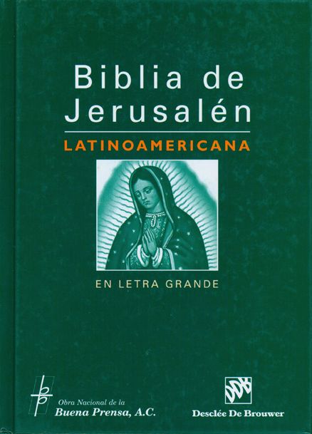 Biblia de Jerusalem Latinoamericana en Letra Grande