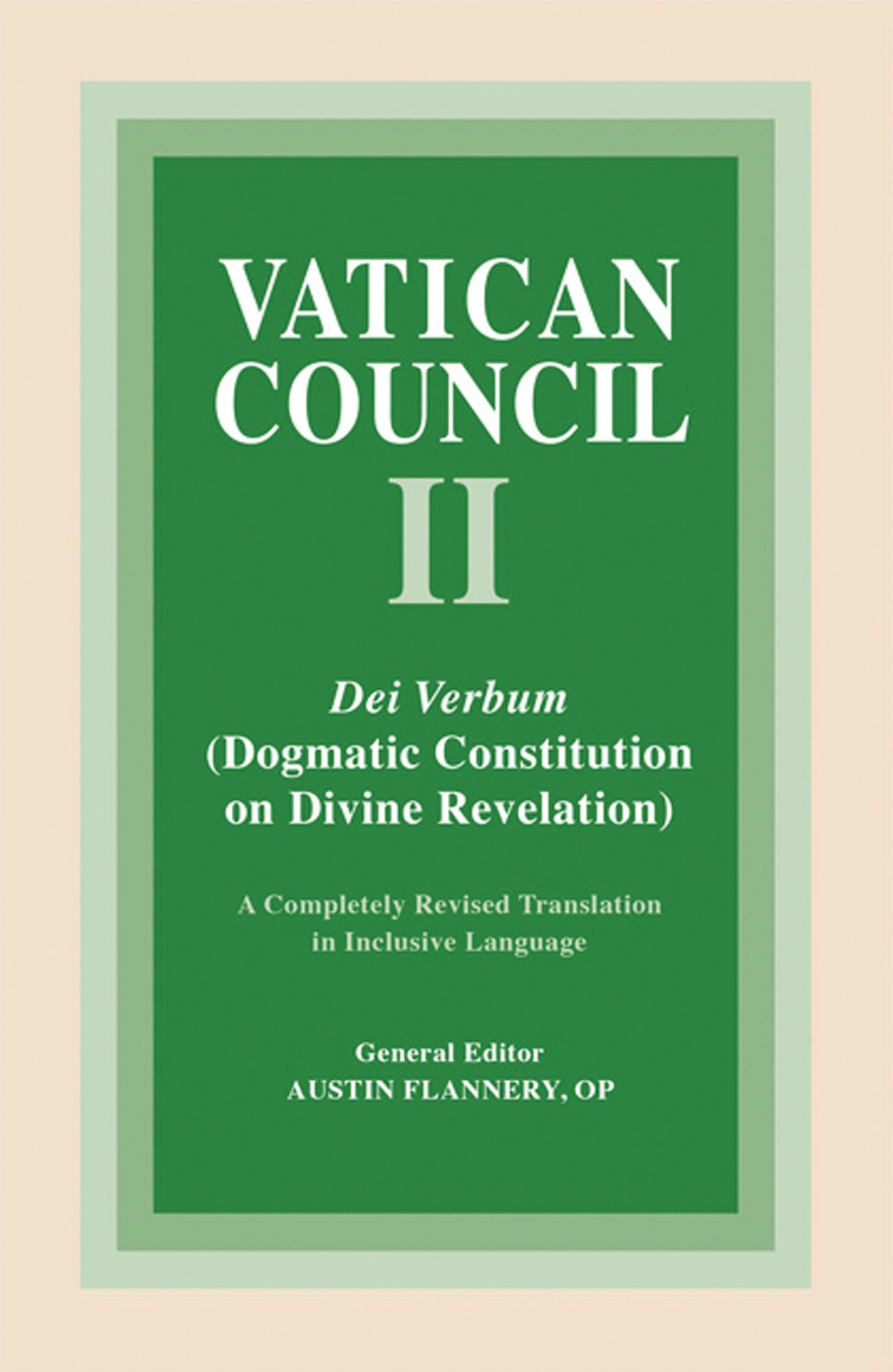 Dei Verbum: Dogmatic Constitution on Divine Revelation