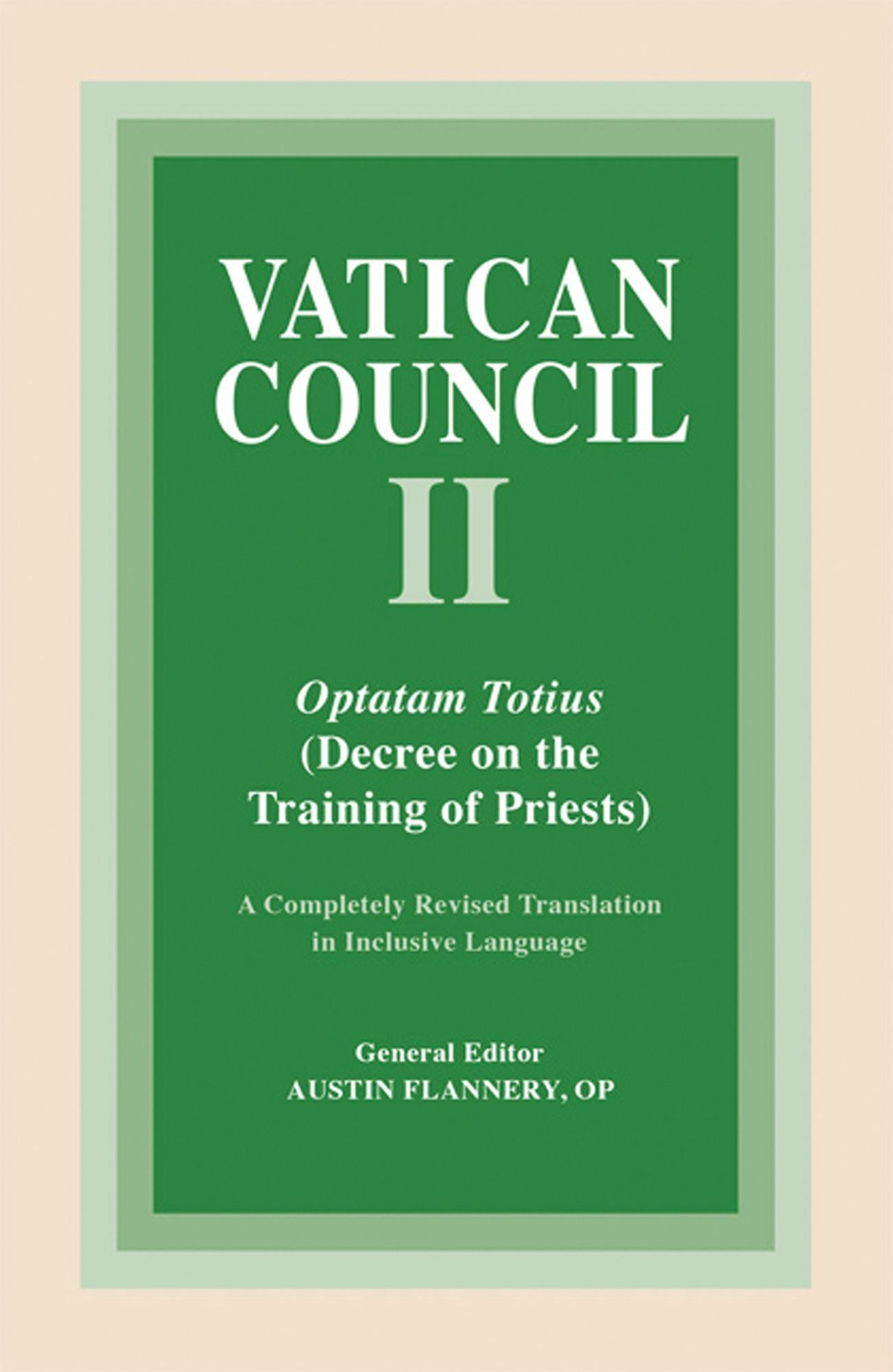 Optatam Totius: Decree on the Training of Priests