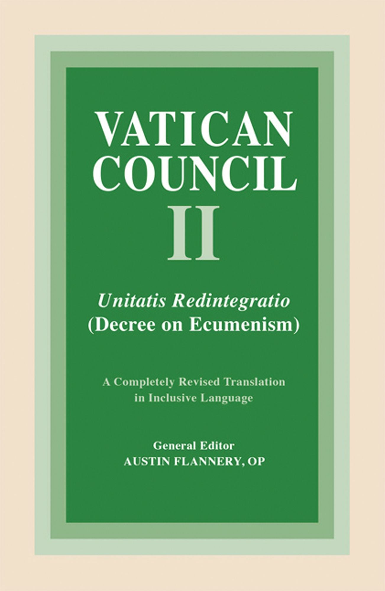 Unitatis Redintegratio: Decree on Ecumenism