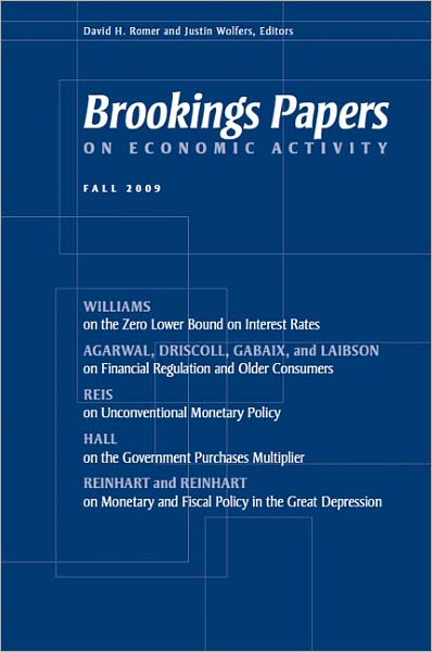 Brookings Papers on Economic Activity: Fall 2009