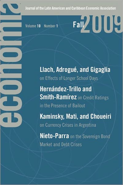 Economia: Fall 2009: Journal of the Latin American and Caribbean Economic Association