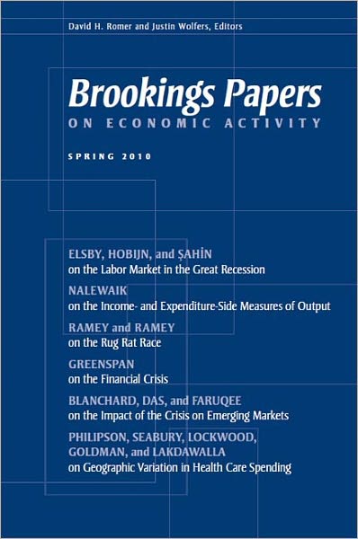 Brookings Papers on Economic Activity: Spring 2010