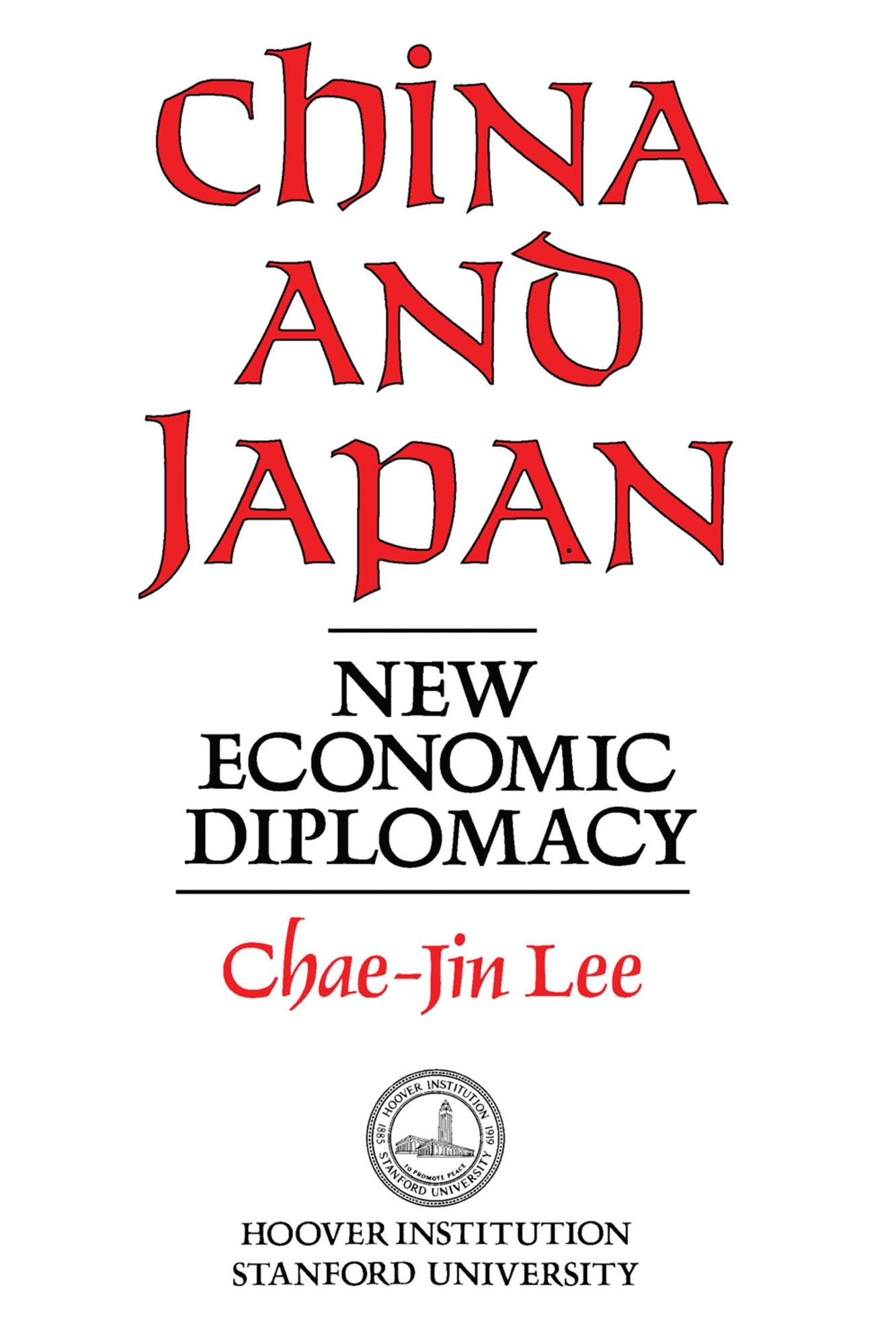China and Japan: New Economic Diplomacy