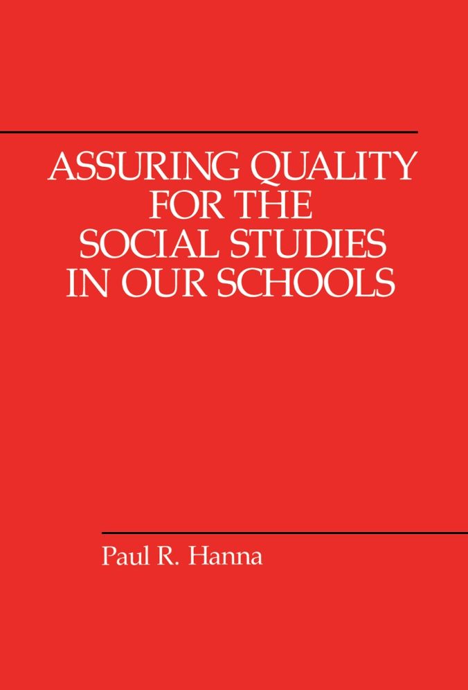 Assuring Quality Soc.Studies For Schools