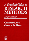A Practical Guide to Research Methods