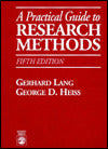 A Practical Guide to Research Methods