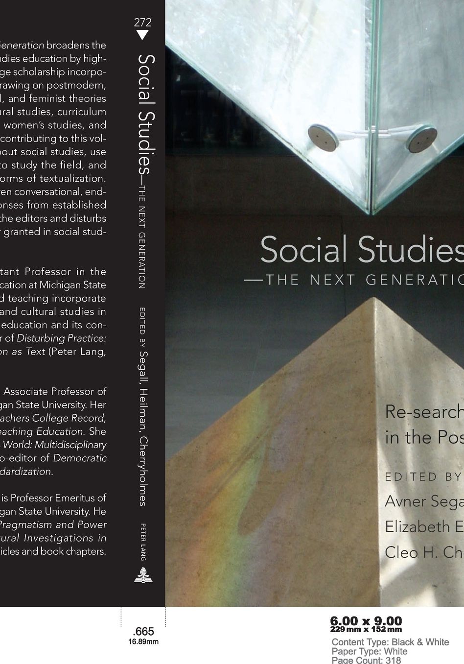 Social Studies--the Next Generation: Re-searching in the Postmodern (Studies in the Postmodern Theory of Education Series, Vol. 272)