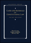 Cases and Materials on Constitutional Law