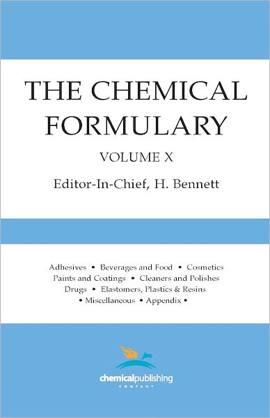 The Chemical Formulary, Volume 10