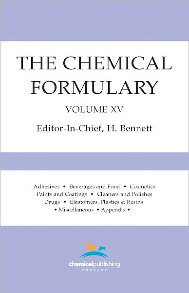 The Chemical Formulary, Volume 15