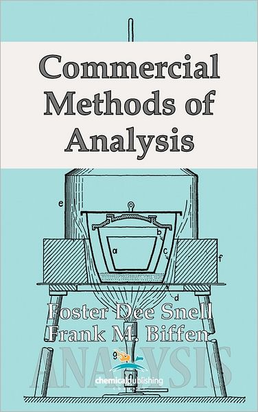 Commercial Methods Of Analysis