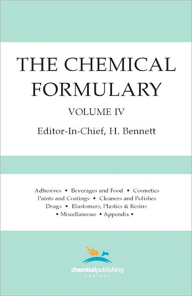 The Chemical Formulary, Volume 4
