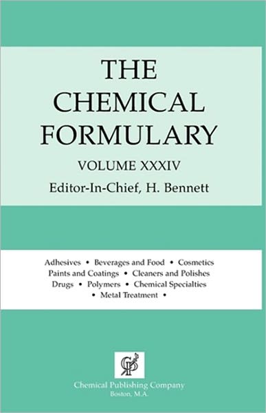 The Chemical Formulary Vol. 34