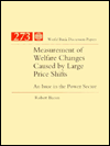 Measurement of Welfare Changes Caused by Large Price Shifts: An Issue in the Power Sector