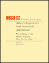 Africa's Experience with Structural Adjustment: Proceedings of the Harare Seminar, May 23-24, 1994