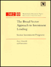Broad Sector Approach to Investment Lending: Sector Investment Programs