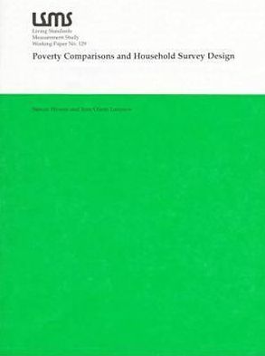 Poverty Comparisons and Household Survey Design