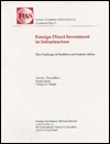 Foreign Direct Investment in Infrastructure: The Challenge of Southern and Eastern Africa