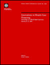 Innovations in Health Care Financing: Proceedings of a World Bank Conference, March 10-11, 1997