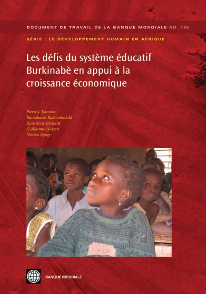 Les d?fis du syst?me ?ducatif Burkinab? en appui ? la croissance ?conomique