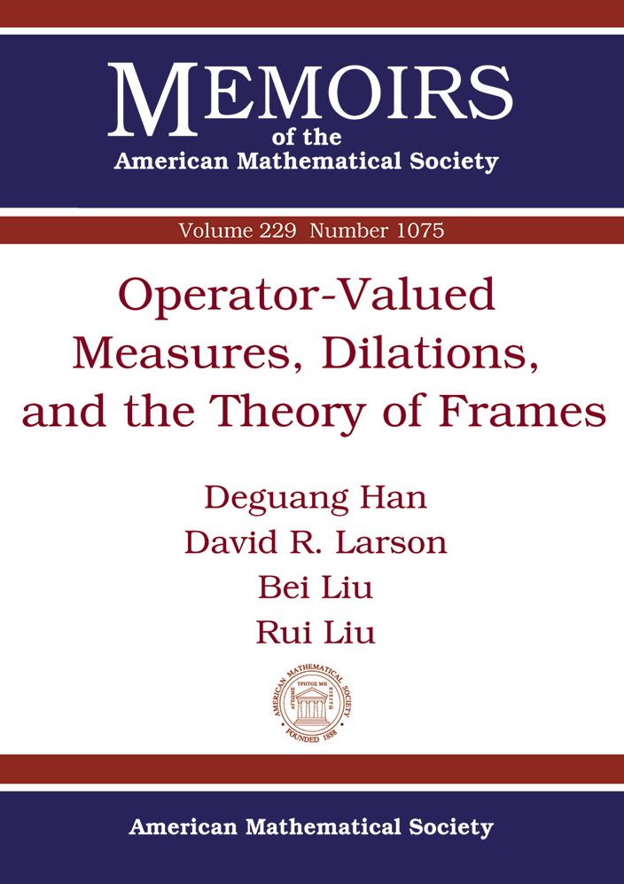 Operator-Valued Measures, Dilations, and the Theory of Frames