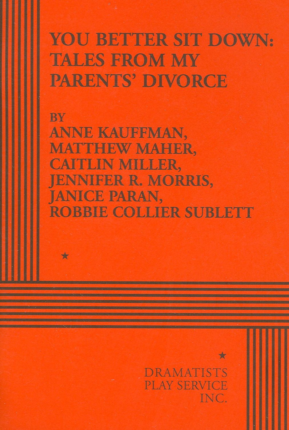You Better Sit Down: Tales From My Parents' Divorce