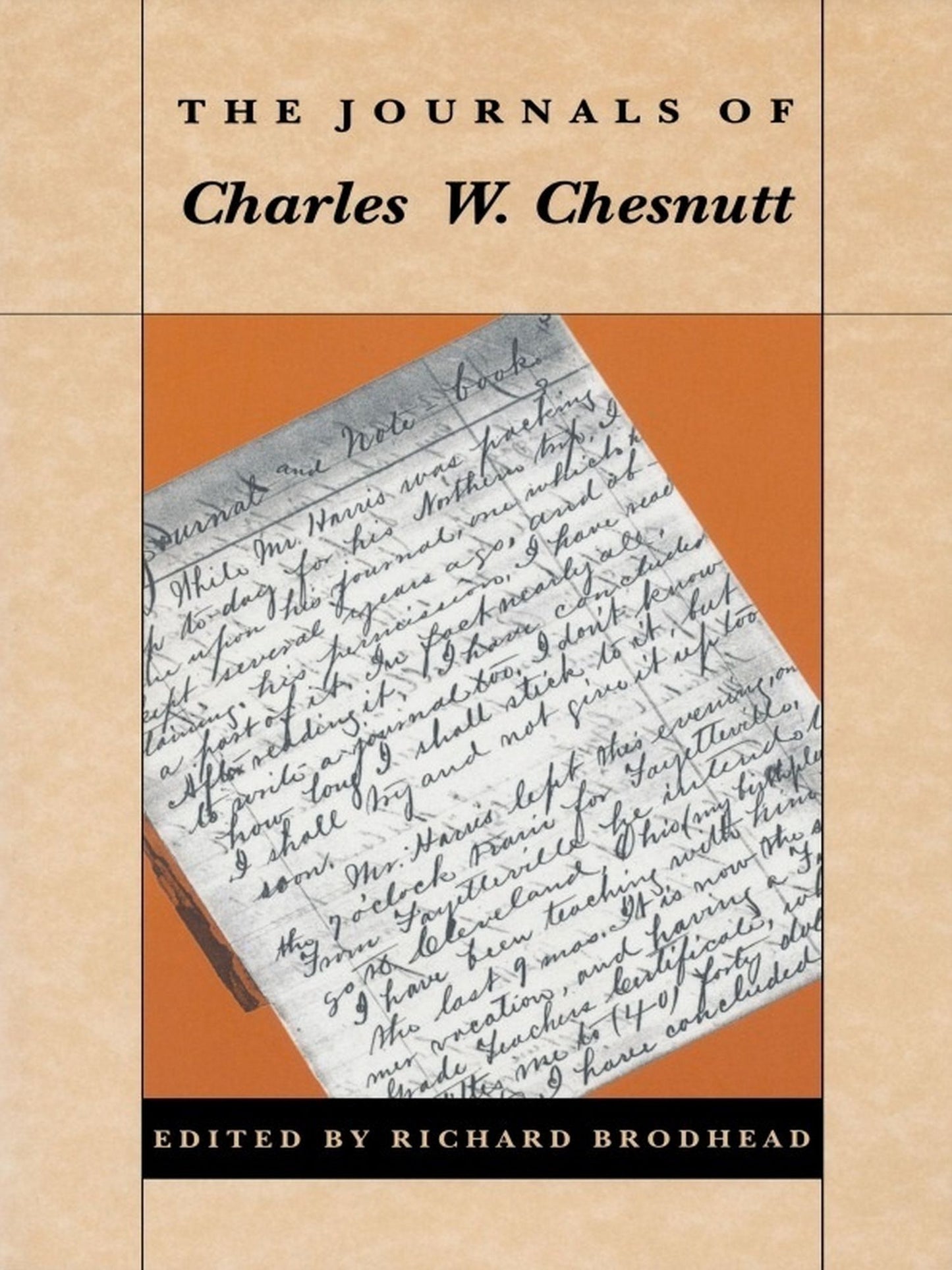 TEST1 The Journals of Charles W. Chesnutt