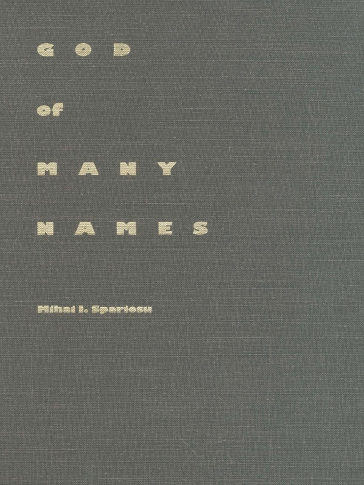 TEST1 God of Many Names: Play, Poetry and Power in Hellenic Thought, From Homer to Aristotle