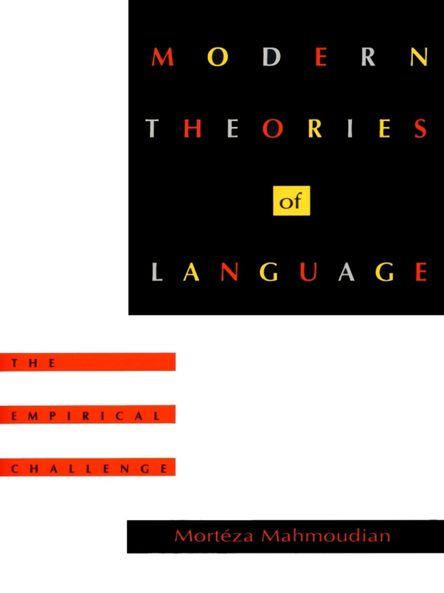 TEST1 Modern Theories of Language: The Empirical Challenge