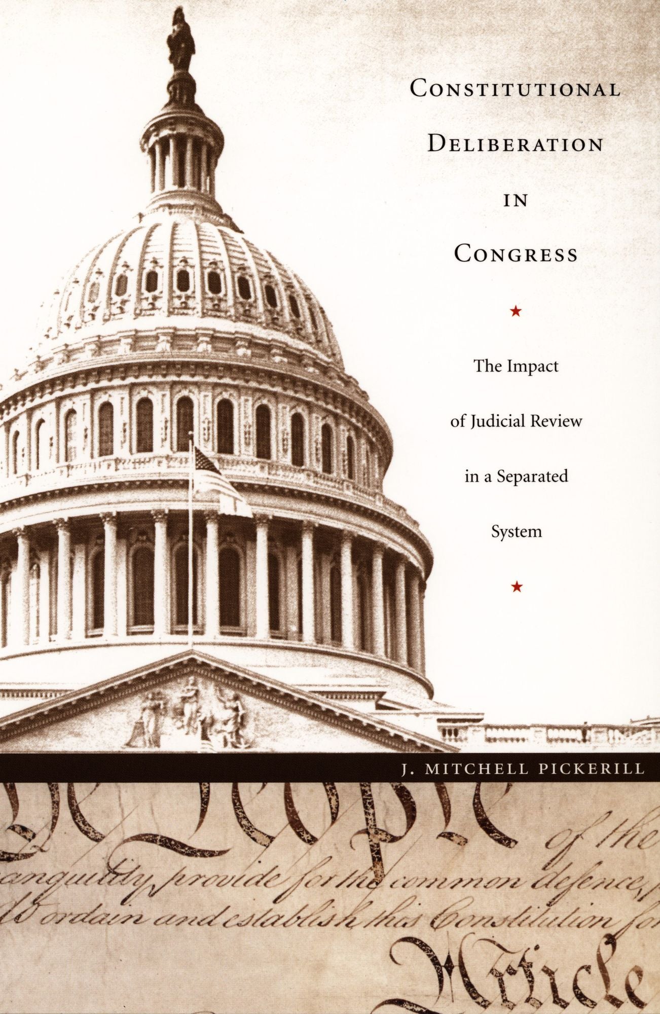 TEST1 Constitutional Deliberation in Congress: The Impact of Judicial Review in a Separated System