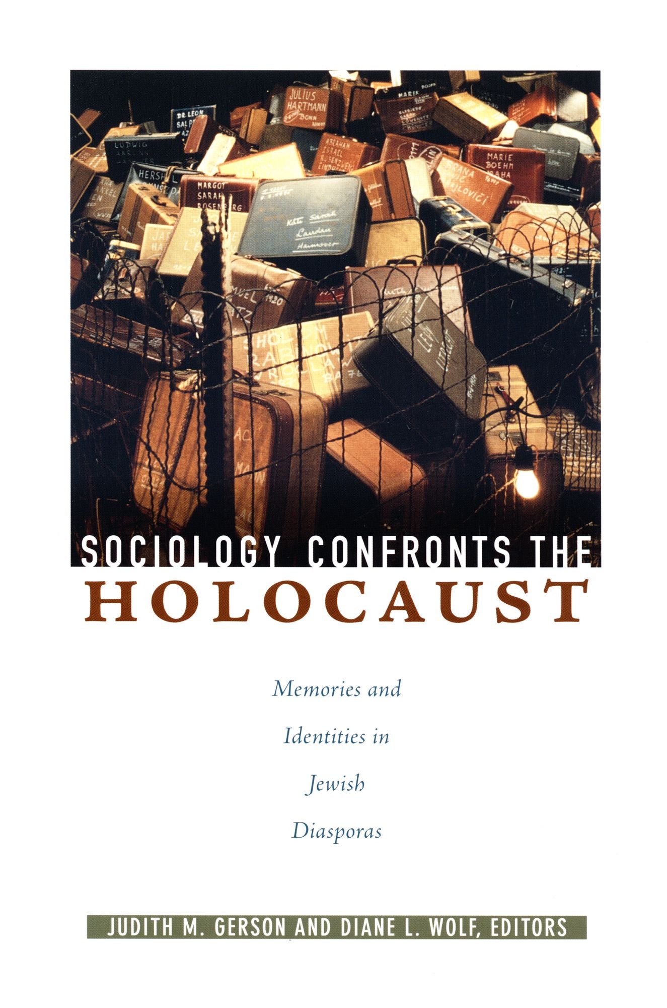 TEST1 Sociology Confronts the Holocaust: Memories and Identities in Jewish Diasporas
