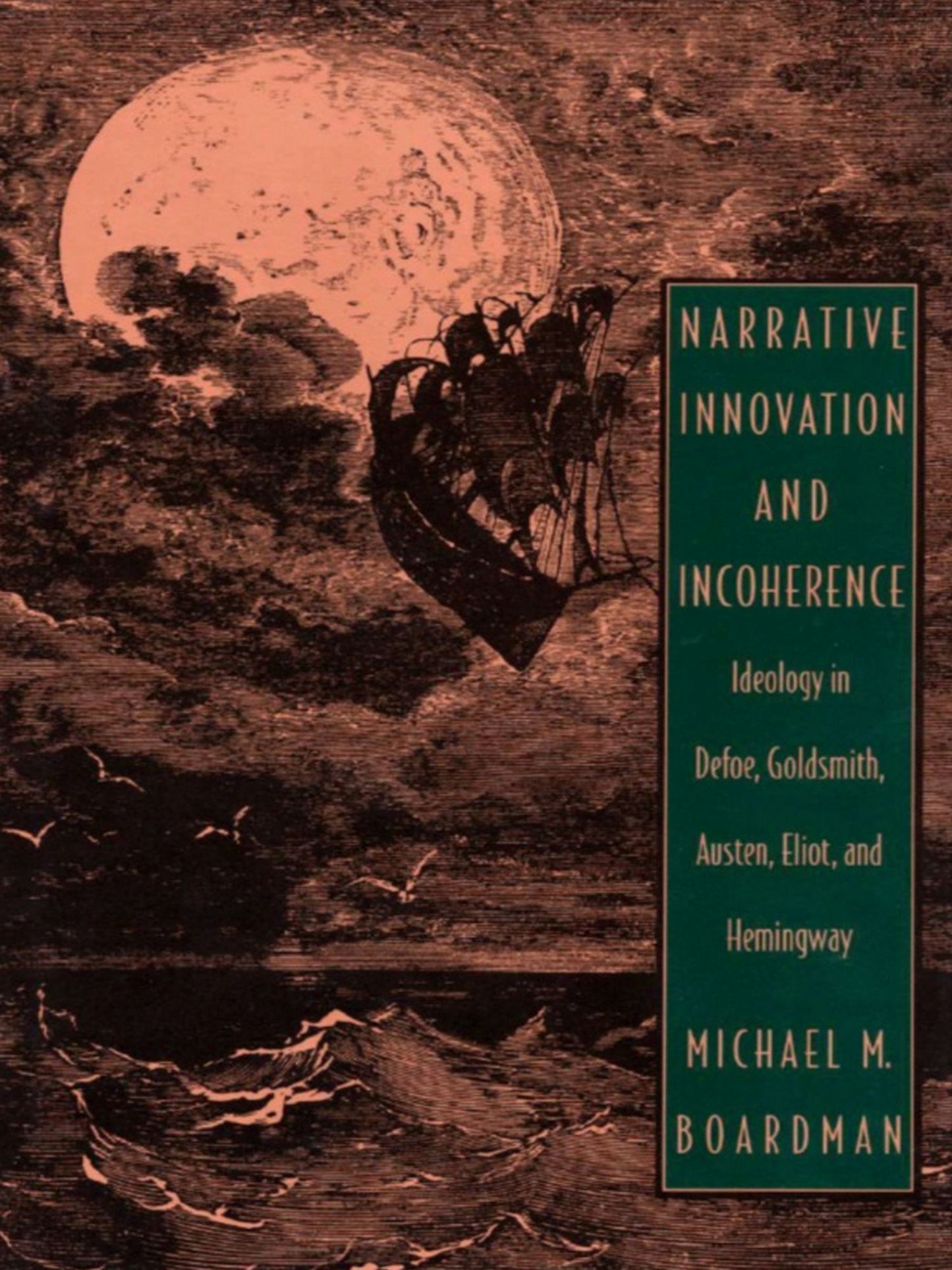 TEST1 Narrative Innovation and Incoherence: Ideology in Defoe, Goldsmith, Austen, Eliot, and Hemingway