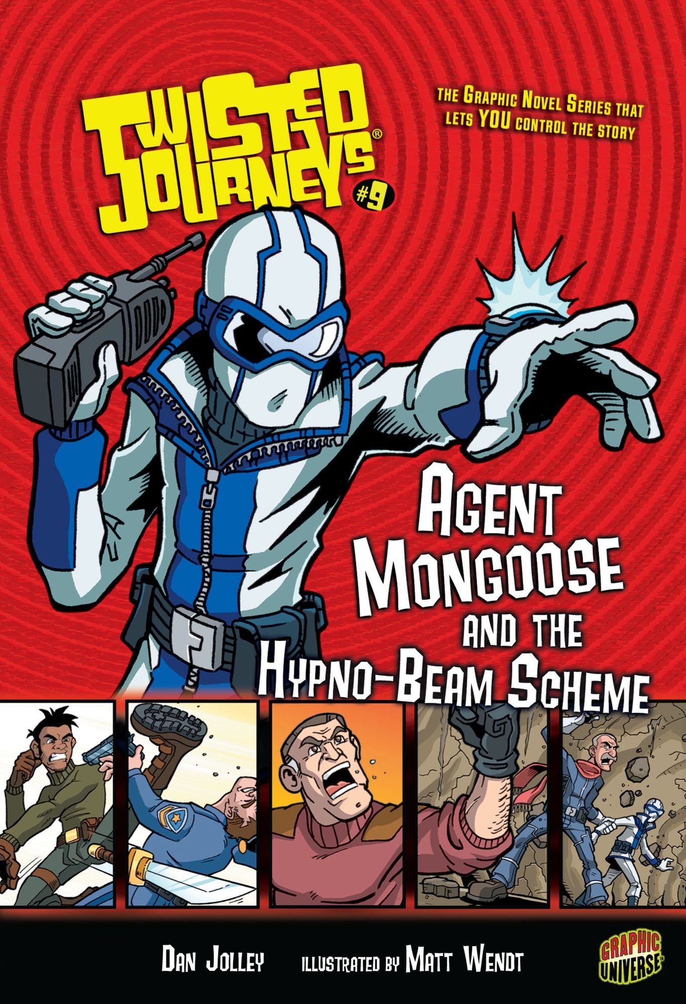 Agent Mongoose and the Hypno-Beam Scheme (Twisted Journeys Series #9)