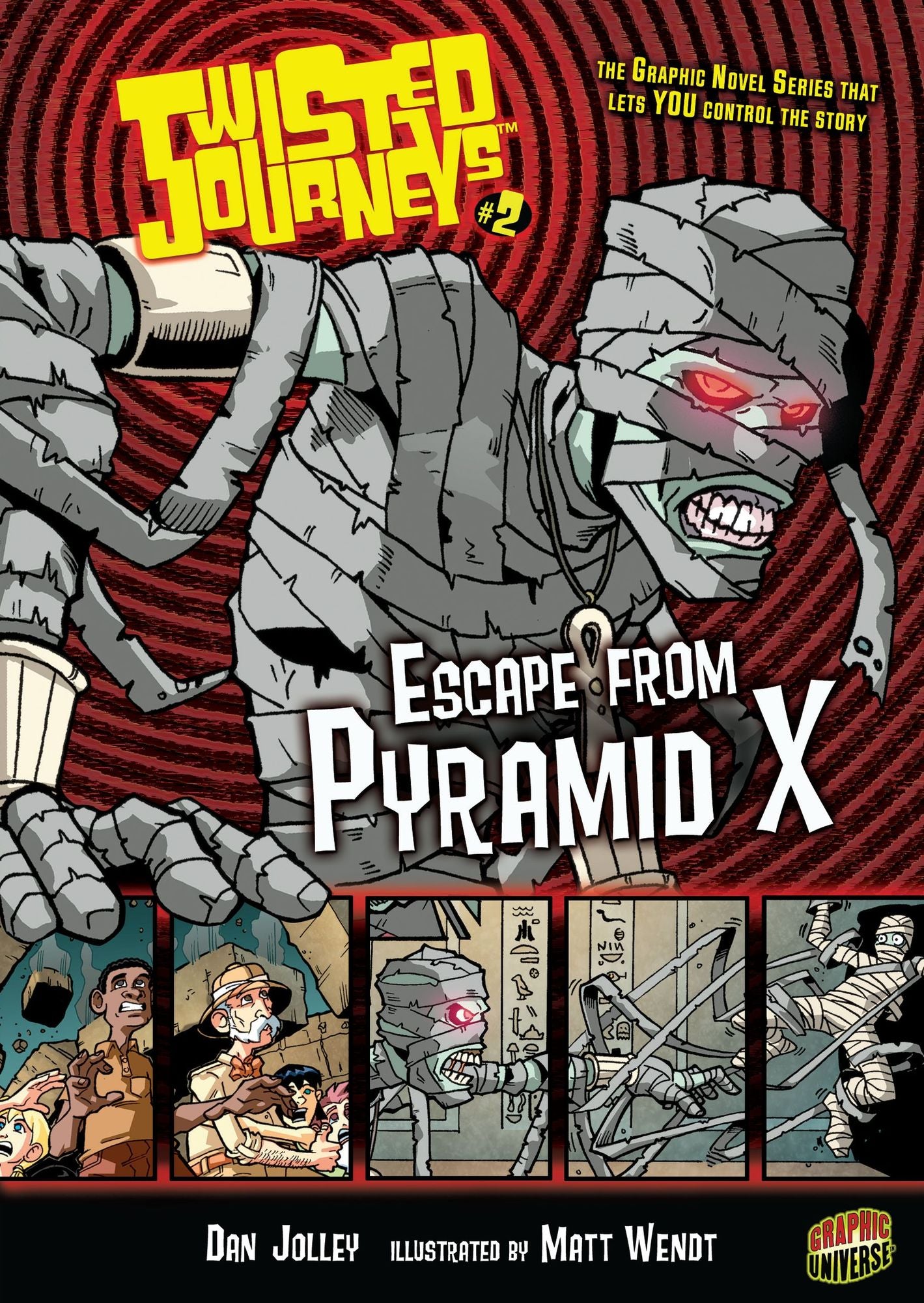 Escape from Pyramid X (Twisted Journeys Series #2)